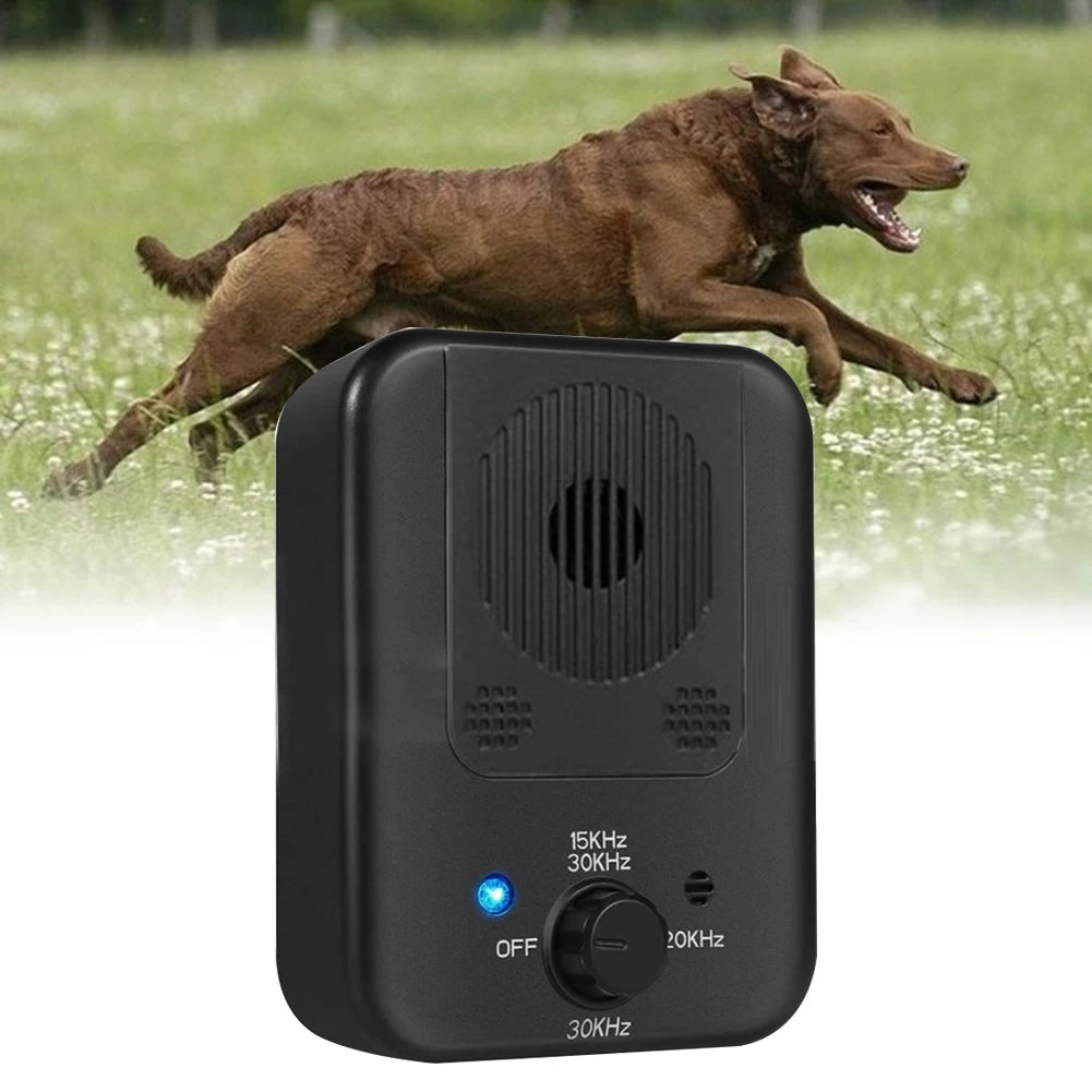 Dispositif Ultrason Anti-Aboiement pour Chiens – Extérieur & Étanche