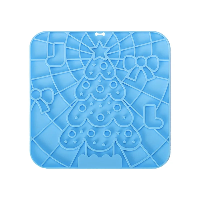 Tapis à Lécher en Silicone pour Chien – Apaisement & Alimentation Lente