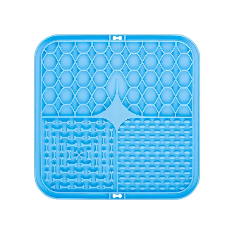 Tapis à Lécher en Silicone pour Chien – Apaisement & Alimentation Lente