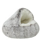 Lit Donut Moelleux Ultra Doux pour Chien & Chat – Confort Maximal, Effet Anti-Stress