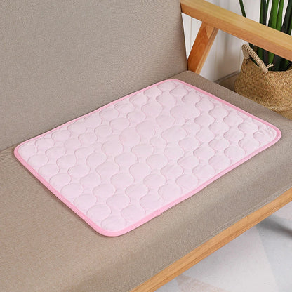 Tapis Rafraîchissant pour Chiens et Chats – Matelas Été Ultra Moelleux