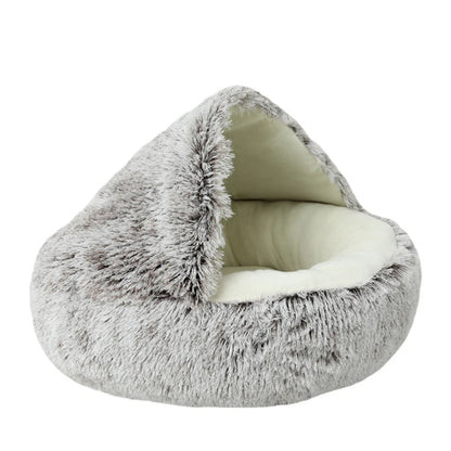 Lit Donut Moelleux Ultra Doux pour Chien & Chat – Confort Maximal, Effet Anti-Stress