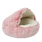 Lit Donut Moelleux Ultra Doux pour Chien & Chat – Confort Maximal, Effet Anti-Stress