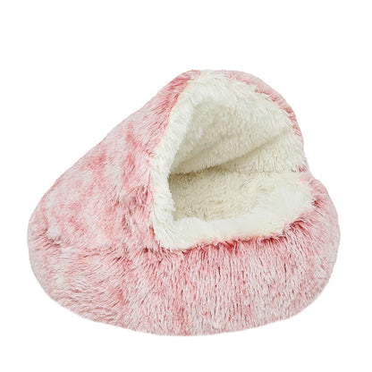 Lit Donut Moelleux Ultra Doux pour Chien & Chat – Confort Maximal, Effet Anti-Stress