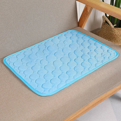 Tapis Rafraîchissant pour Chiens et Chats – Matelas Été Ultra Moelleux