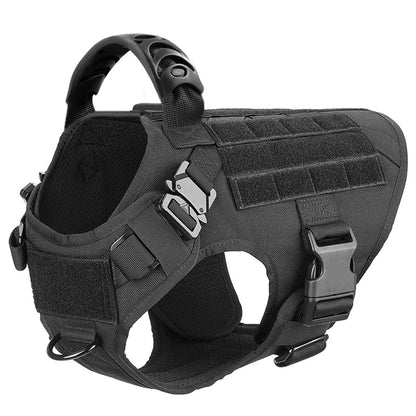 Harnais Tactique Renforcé pour Grand Chien – Ajustable, Résistant, Confort Max