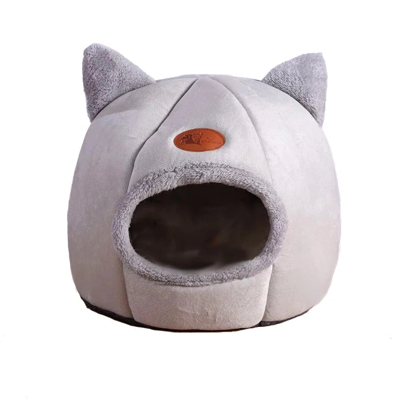Maison Douillette pour Chat et Petit Chien – Nid Moelleux de Sommeil Profond