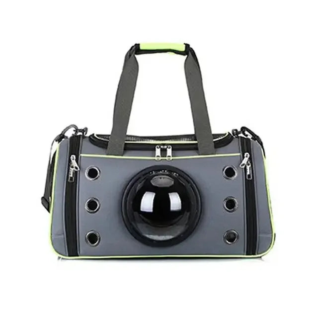 Sac de Transport pour Chien et Chat – Sac Bandoulière Respirant Grande Capacité | Idéal pour Petits Chiens et Chats, Portable & Confortable