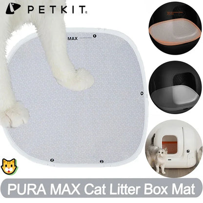 Tapis Officiel PETKIT PURA MAX – Antidérapant & Anti-Litière pour Toilette Automatique