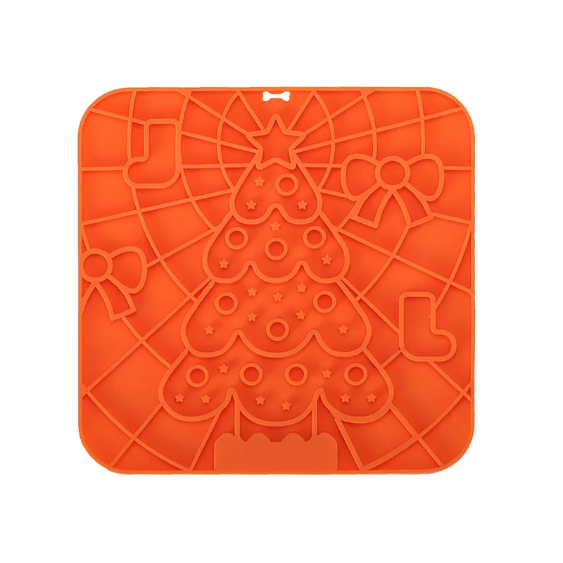 Tapis à Lécher en Silicone pour Chien – Apaisement & Alimentation Lente