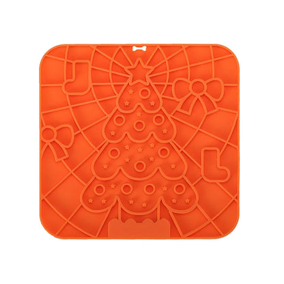 Tapis à Lécher en Silicone pour Chien – Apaisement & Alimentation Lente
