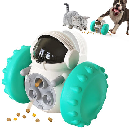 Jouet Distributeur de Friandises pour Chiens et Chats – Tumbler Interactif Anti-Gourmandise