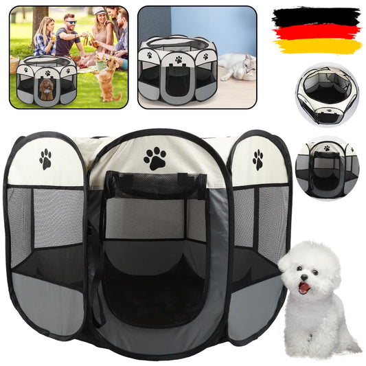 Tente Pliable Portable pour Chiens et Chats - Maison de Voyage Respirante et Confortable