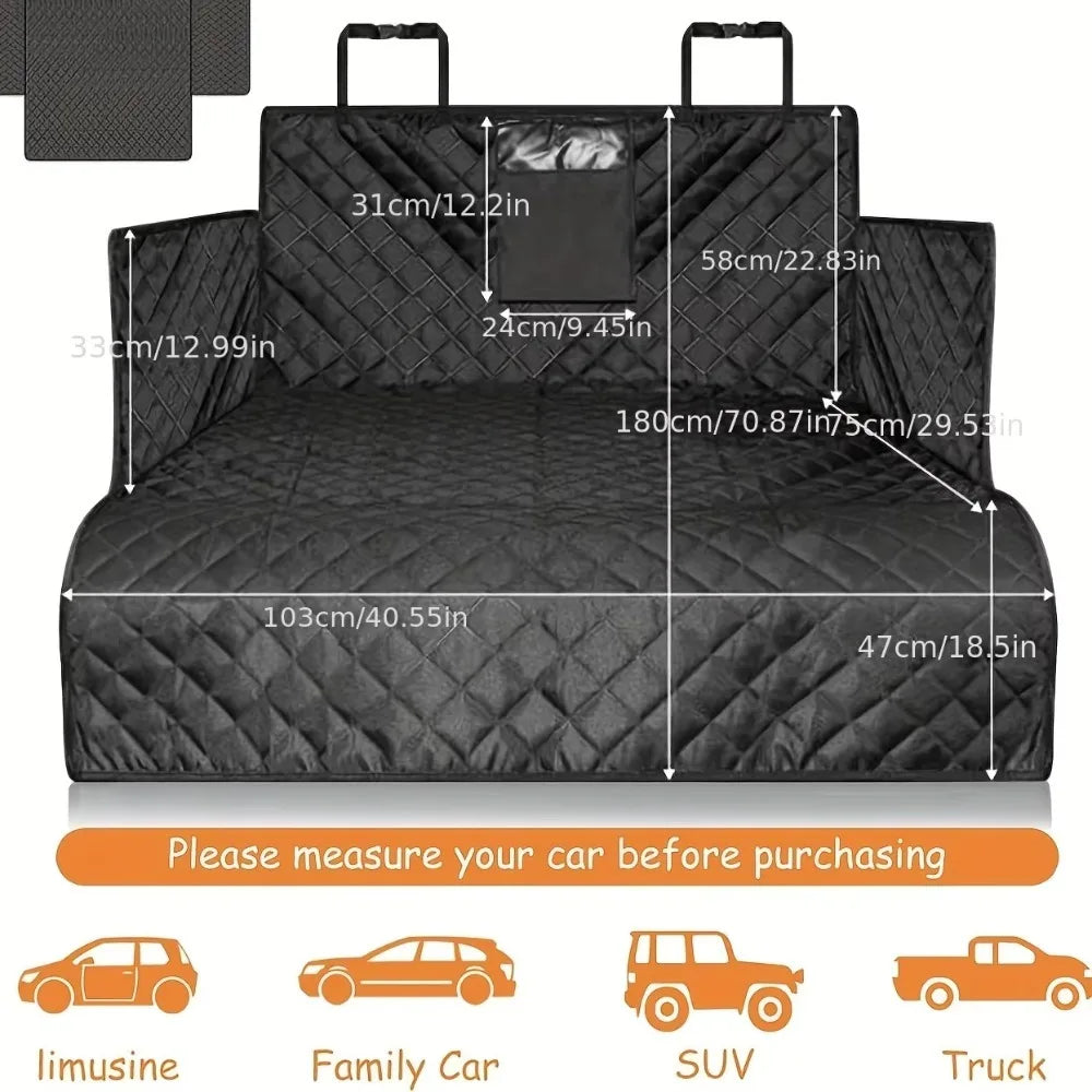 Tapis de Coffre Imperméable pour Chien – Housse SUV Universelle Antidérapante & Résistante
