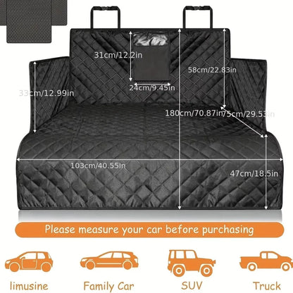 Tapis de Coffre Imperméable pour Chien – Housse SUV Universelle Antidérapante & Résistante
