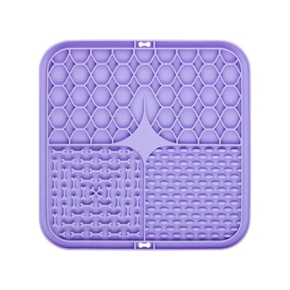 Tapis à Lécher en Silicone pour Chien – Apaisement & Alimentation Lente