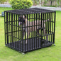 Cage Robuste en Métal pour Chien Bingopaw – Avec 3 Serrures de Sécurité, Roues Pivotantes et Plateau Amovible