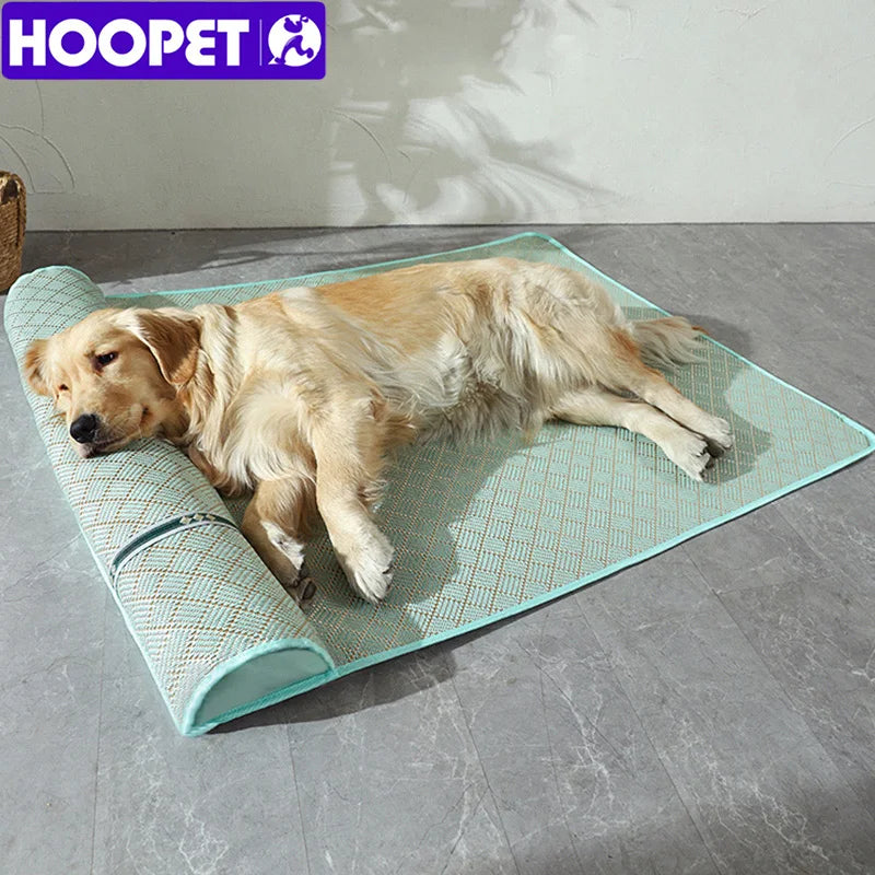 Tapis Rafraîchissant Respirant pour Chiens et Chats – Avec Oreiller
