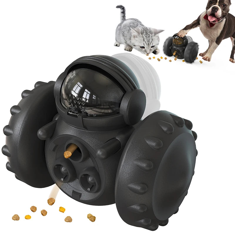 Jouet Distributeur de Friandises pour Chiens et Chats – Tumbler Interactif Anti-Gourmandise