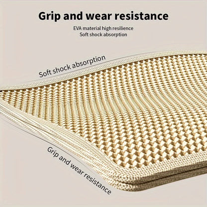 Tapis de Litière Chat Grand Format – Double Couche Nid d’Abeille Imperméable