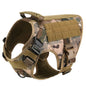 Harnais Tactique Renforcé pour Grand Chien – Ajustable, Résistant, Confort Max