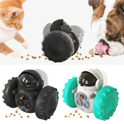 Jouet Distributeur de Friandises pour Chiens et Chats – Tumbler Interactif Anti-Gourmandise