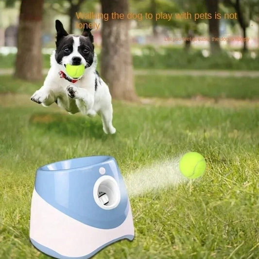 Lanceur de Balles Automatique pour Chien – Rechargeable, Interactif & Amusant